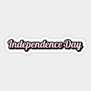 Independence Day Sticker